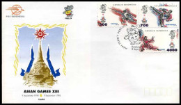 Indonesië - FDC - Asian Games XIII  1998                         - Indonesië