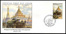 Marshall Islands - FDC - Rangoon And Burma Fall To The Japanese                   - Marshalleilanden