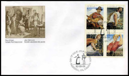 Canada - FDC - Canadian Folk Heroes                            - 1991-2000