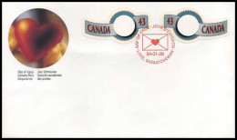 Canada - FDC - Greeting Stamps                            - 1991-2000