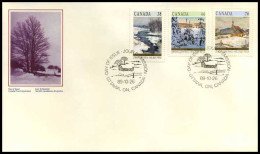 Canada - FDC - 1939 : Season's Greetings                          - 1981-1990