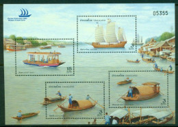 THAILAND 2004 Mi BL 182 I** World Stamp Expo - Ships [B817] - Schiffe
