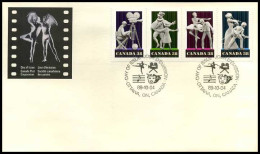 Canada - FDC - Arts And Entertainment                          - 1981-1990