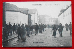 CPA 1914 Saventhem Zaventhem. Une Sortie Des Usines - Zaventem