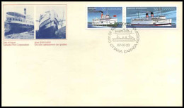 Canada - FDC - Ships: Segwun - Princess Marguerite                      - 1981-1990
