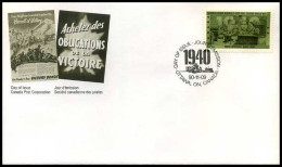 Canada - FDC -  1940 : Second World War                 - 1981-1990