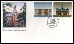 Canada - FDC -  Canadian Architecture                    - 1991-2000