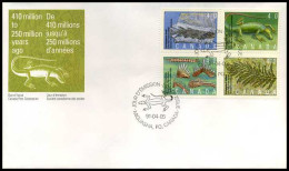 Canada - FDC -  Prehistoric Life In Canada                    - 1981-1990