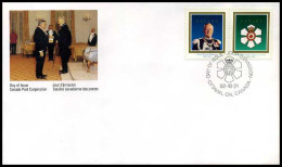 Canada - FDC -  Daniel Roland Michener                    - 1991-2000