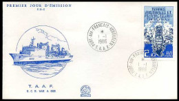 TAAF - FDC - B.C.R. VAR A 608                             - FDC