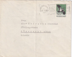 Envelop Met 30 Cent Zomerzegel 1961   Kievit - Brieven En Documenten
