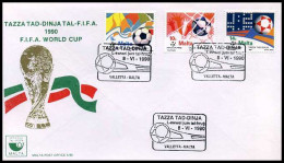 Malta - FDC - FIFA World Cup 1990                     - Malta
