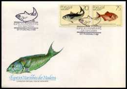 Portugal - Madeira - FDC - Vissen                    - Madeira