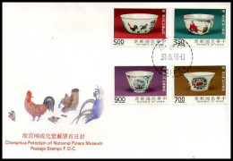 China -  FDC -  Cheng-hua Pocelain Of National Palace Museum                  - FDC