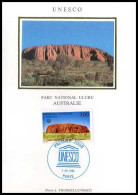 Frankrijk - Maximumkaart - UNESCO : Parc National Uluru Australie                    - Andere & Zonder Classificatie