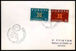 Luxemburg - FDC - Europa 1963                           - 1963