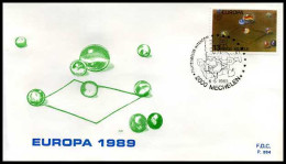 België - FDC -  Europa 1989                                          - 1989