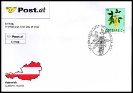 Oostenrijk - FDC - Bloemen                     - FDC