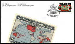 Canada - FDC - Imperial Penny Postage                                    - 1991-2000