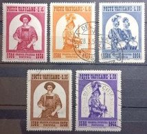 VATICAN. Y&T N°250/254 (issu D'une Collection)USED. 250* - Used Stamps