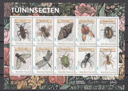 Nederland Persoonlijke: Tuininsecten, Garden Insects, Wants, Lieveheersbeestje, Ladybird, Vliegend Hert, Weidemier - Ongebruikt