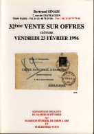 LIT - VO - SINAIS - Vente N° 32 - Storch - Duvergey - Proust - Dutau - Catalogues For Auction Houses