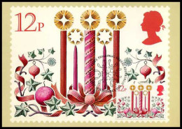 Groot-Britannië - MK - Christmas 1980                               - Maximum Cards