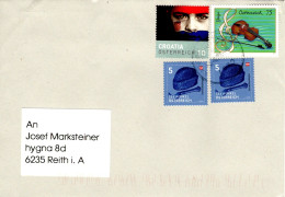 Brief Von 4232 Hagenberg Mit 95 Cent Mischfrankatur 2024 - Lettres & Documents