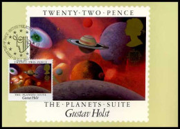 Groot-Brittannië - MK - The Planets Suite : Gustav Holst                               - Carte Massime