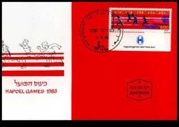Israël - MK - Sport : Hapoel Games 1983                                - Maximumkaarten