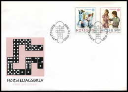 Noorwegen - FDC -  Europa 1989                                         - 1989