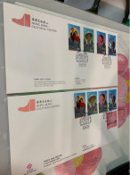 Hong Kong Stamp FDC Royal Visit Issued By Urban Council Official And Cultural Centre 1989 - Nuevos