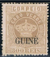 Guiné, 1905, # 18 Dent. 13 1/2, Reimpressão, MNG - Guinea Portoghese