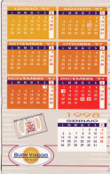 Calendarietto - Agenzia Buon Viaggio Network - Rovigo - Anno 1997 - Small : 1991-00