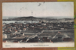Saint Pierre Et Miquelon*** Ville De Saint-Pierre Et Barachois (rare Cliché Couleur H.S.n°8/voyagée) - Saint-Pierre-et-Miquelon