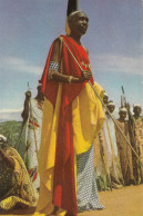 Dans L'attente Du Passage De La Voiture Royale Les Dignitaires De L'Urundi  ETE 1955 - Congo Belge