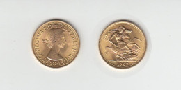 Goldmünze Großbritannien Elisabeth II. 1 Sovereign 1967 - Autres – Europe