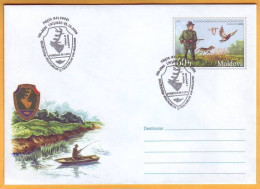 2006 Moldova ; Moldavie ; Moldau FDC  Hunters. Anglers. Ducks. Dog - Anatre