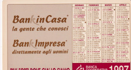 Calendarietto - Banca Cooperativa Di Imola - Anno 1997 - Tamaño Pequeño : 1991-00
