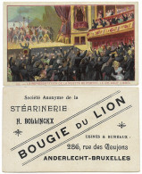 La Représentation De La Muette 25 Août 1830_Stéarinerie_Bougie Du Lion_Usines & Bureau 286, Rue Des Goujons Anderlecht - Artis Historia