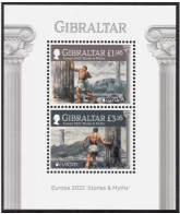 Gibraltar 2022 Europa CEPT (**)  Mi Bl. 150; Y&T F2041 - Gibilterra