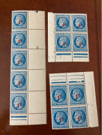 N° 791 Céres De Mazelin - 2 Blocs De 4 TP + Bande De 5 TP - Unused Stamps