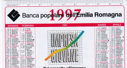 Calendarietto - Banca Popolare Dell'emilia Romagna -impresa Giovane - Anno 1997 - Small : 1991-00