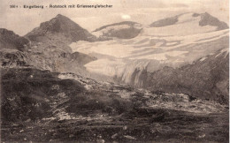 ENGELBERG - ROTSTOCK MIT GRIESSENGLETSCHER - CARTOLINA FP SPEDITA NEL 1918 - Engelberg