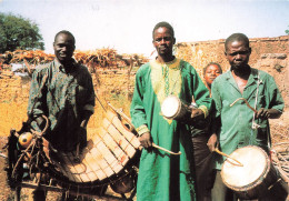 BURKINA FASO - Burkinabais  - Musiciens - Colorisé - Carte Postale - Burkina Faso