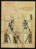 Portugal 2014 - Yv. 3901/05** MNH - 500 Years Andreas Vesalius - Joint Issue Portugal/Belgium - Neufs