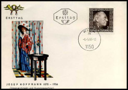 Oostenrijk - FDC - Josef Hoffmann                              - FDC