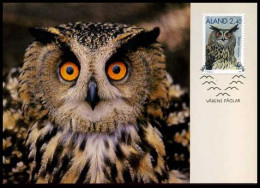 Aland - MK - WWF : Uil (owl)                                     - Ålandinseln