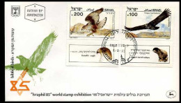 Israël - FDC - Vogels                                - FDC