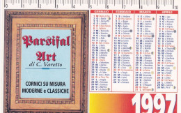 Calendarietto - Barsifal Art - Settimo Torines - Torino - Anno 1997 - Small : 1991-00